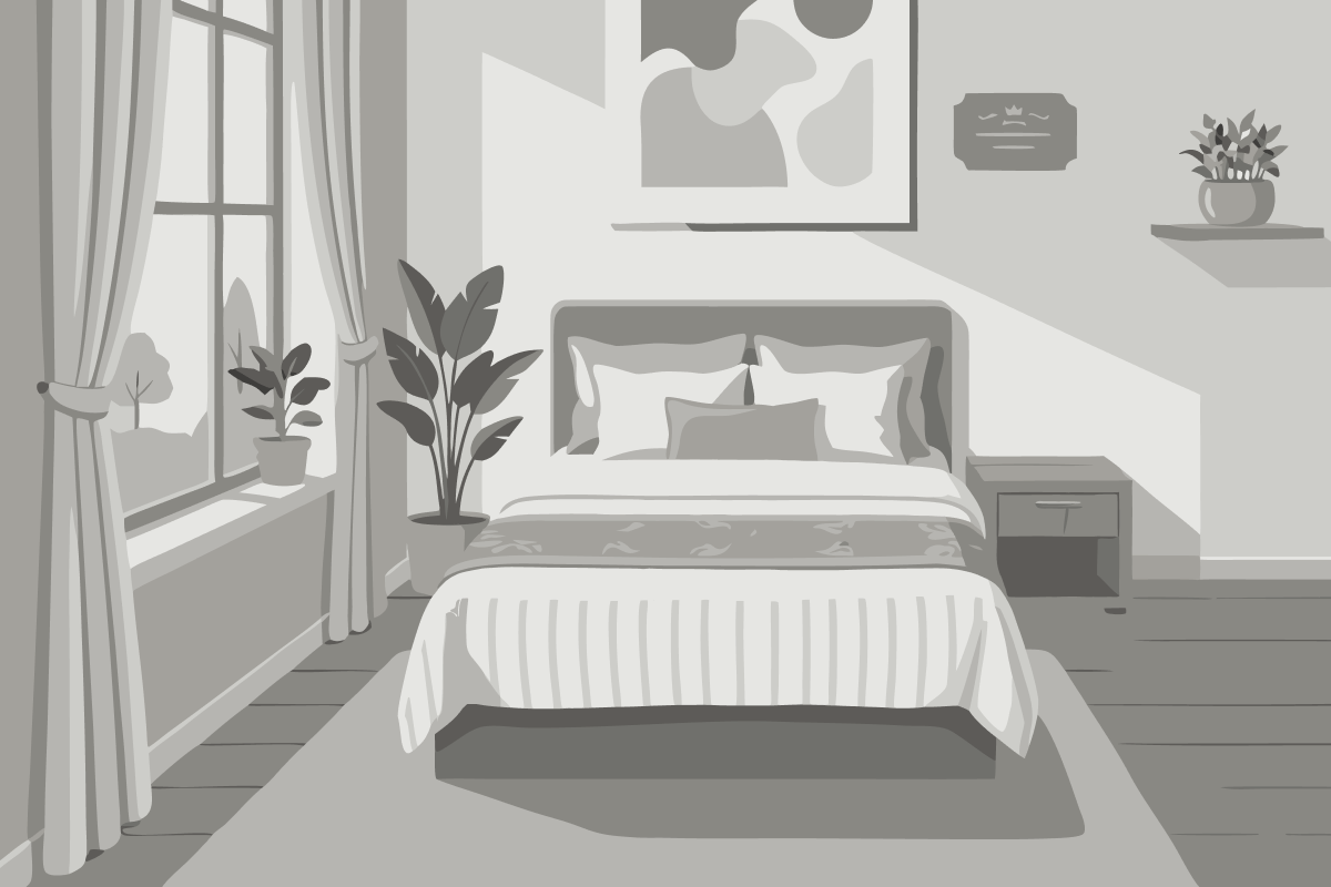 Double Room with Two Double Beds - Non-Smoking